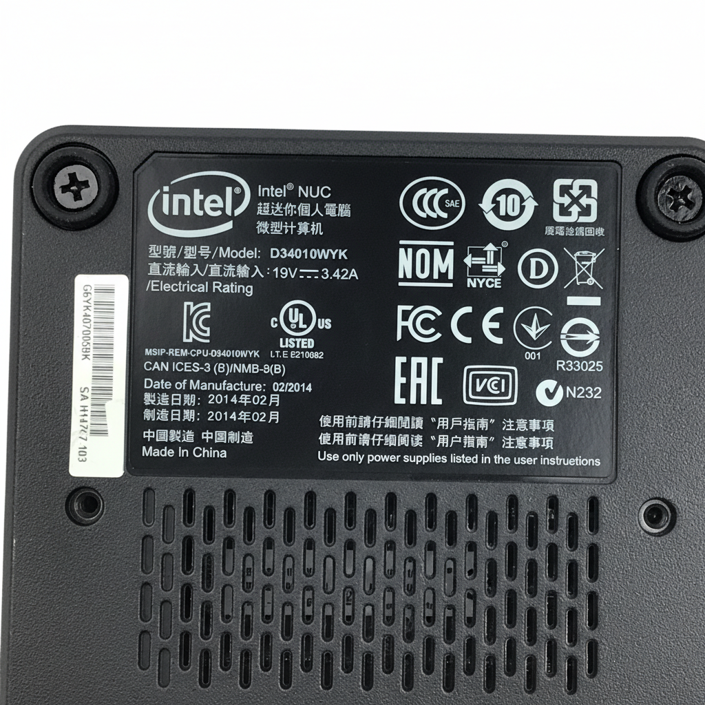 D34010WYK Intel - B&W ICT Solutions