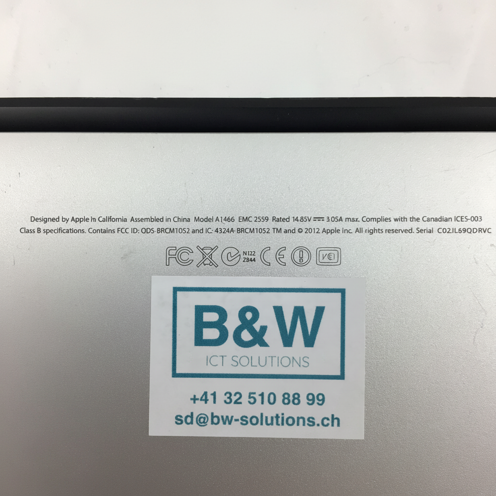 MacBook Air (13-inch, Early 2015) Apple - B&W ICT Solutions