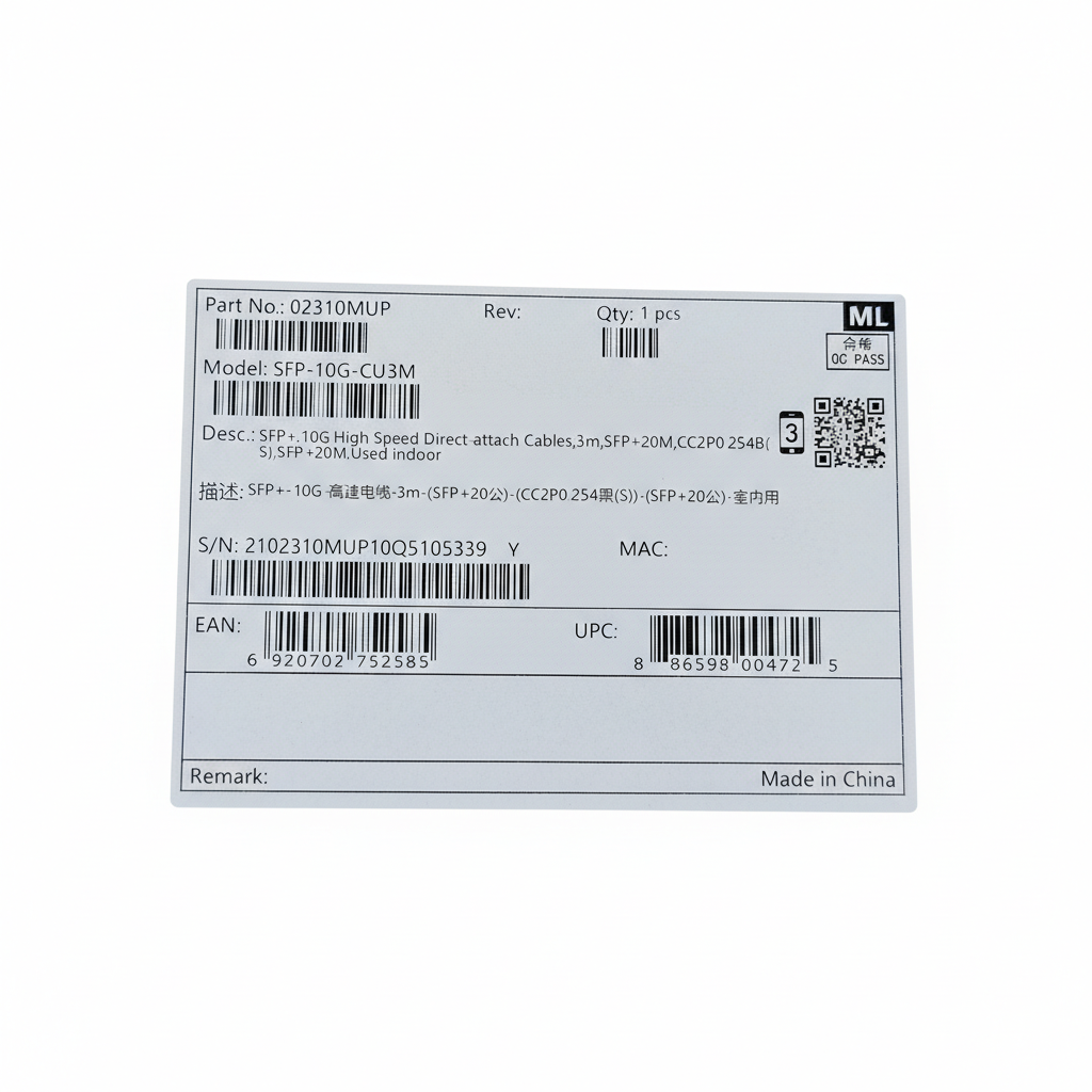SFP-10G-CU3M Huawei - B&W ICT Solutions