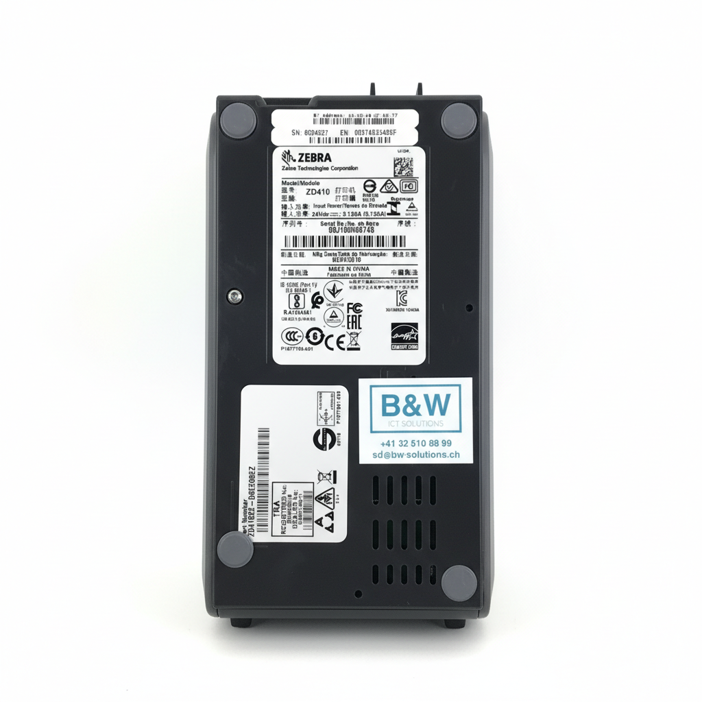 Etikettendrucker ZD410 Zebra - B&W ICT Solutions