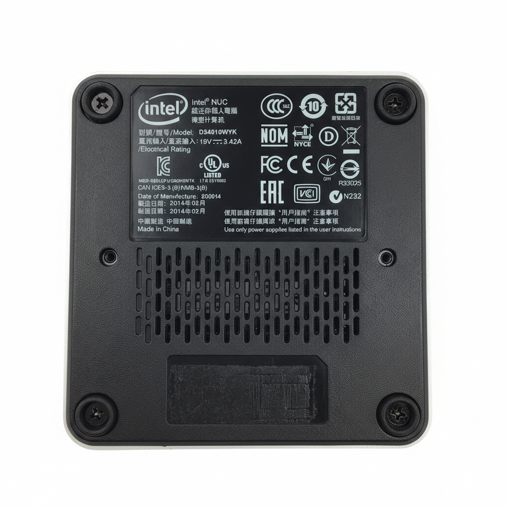 NUC Kit D34010WYK Intel - B&W ICT Solutions