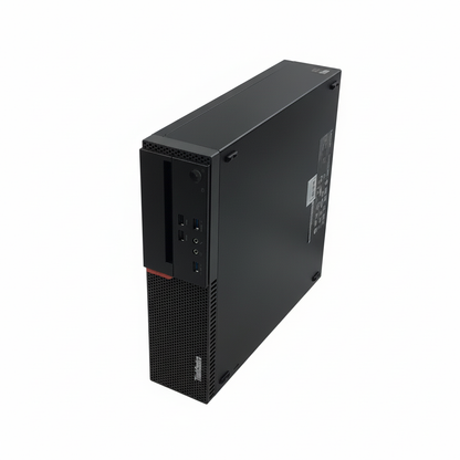Der Lenovo ThinkCentre M900 ist ein zuverlässiger und kompakter Desktop-PC für den täglichen Einsatz. Er bietet solide Leistung für Büroanwendungen und Multimedia. Dieses Gerät wurde professionell aufbereitet und ist bereit für den sofortigen Gebrauch.