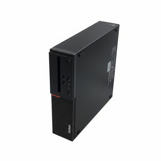 Der Lenovo ThinkCentre M900 ist ein zuverlässiger und kompakter Desktop-PC für den täglichen Einsatz. Er bietet solide Leistung für Büroanwendungen und Multimedia. Dieses Gerät wurde professionell aufbereitet und ist bereit für den sofortigen Gebrauch.