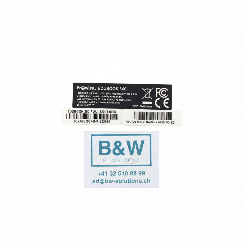 EduBook 360 - Prowise - B&W ICT Solutions