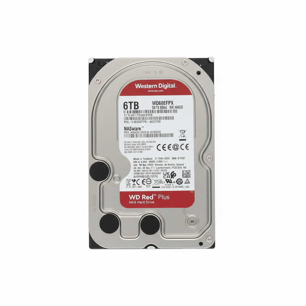 WD Red Plus 6TB - Western Digital - B&W ICT Solutions