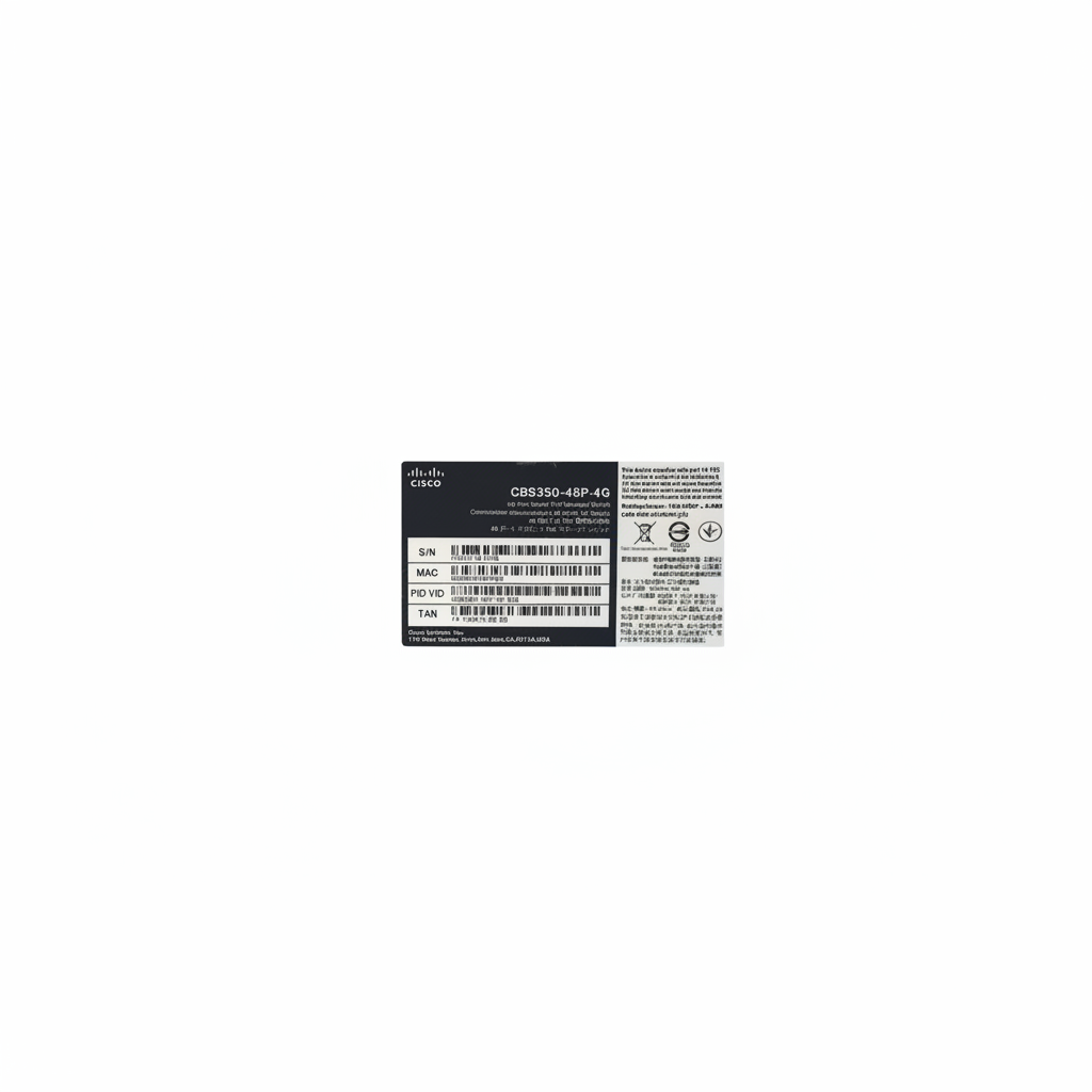 Cisco Switch CBS350-48P-4G - B&W ICT Solutions