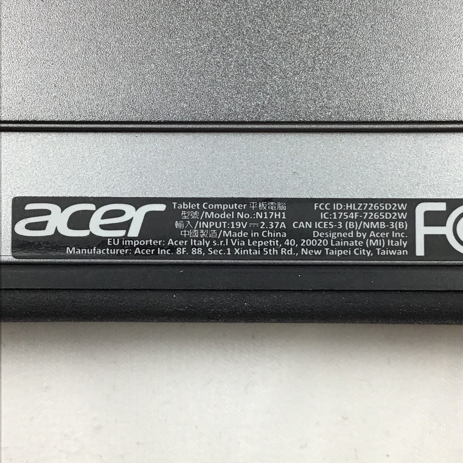 Acer Notebook - N17H1 - B&W ICT Solutions