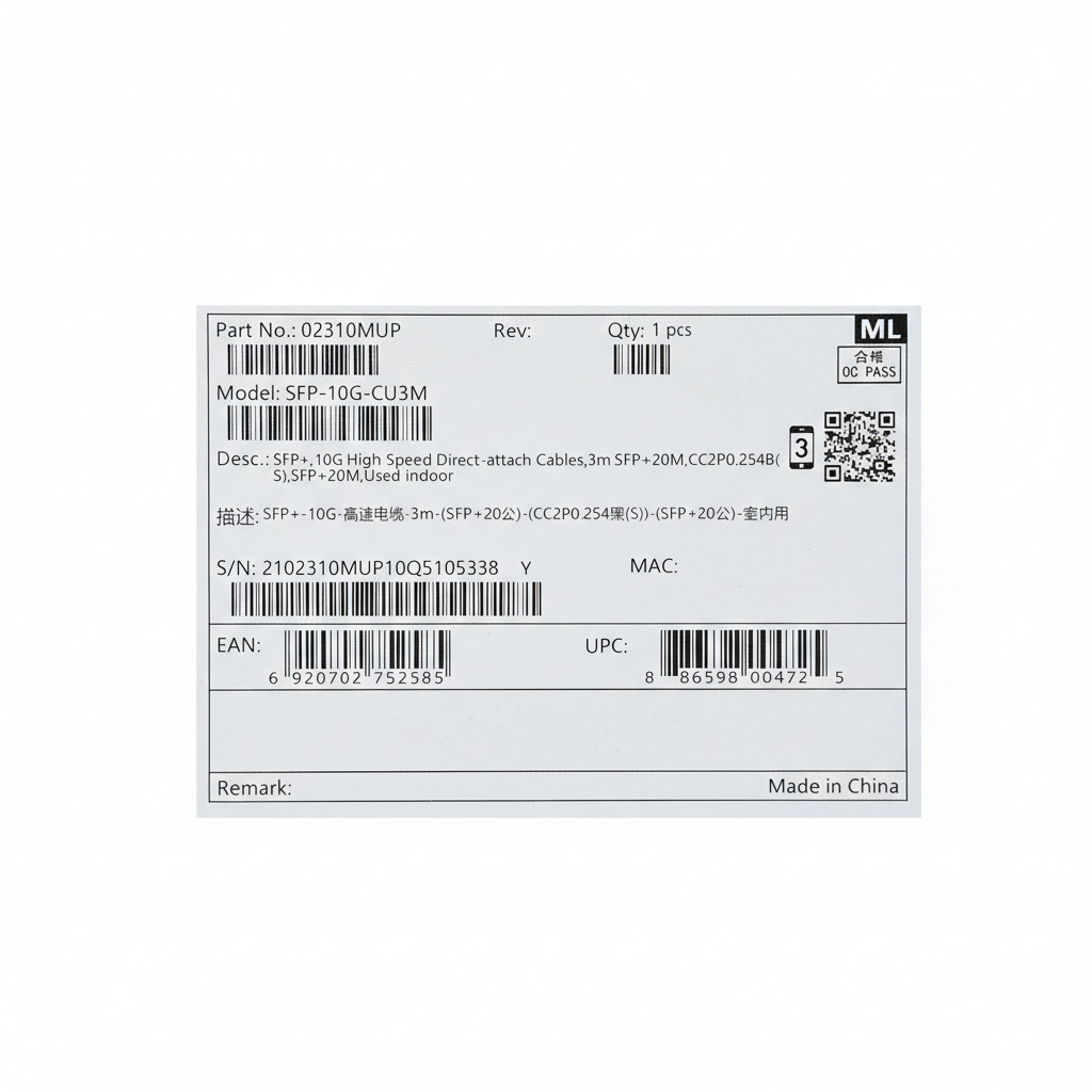 SFP-10G-CU3M Huawei - B&W ICT Solutions