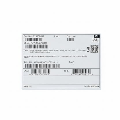 SFP-10G-CU3M Huawei - B&W ICT Solutions